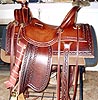 old west style saddle